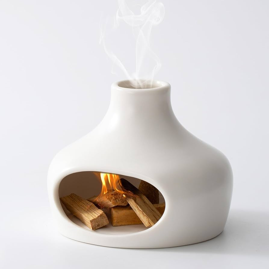 Base de Incenso Zen em Cerâmica