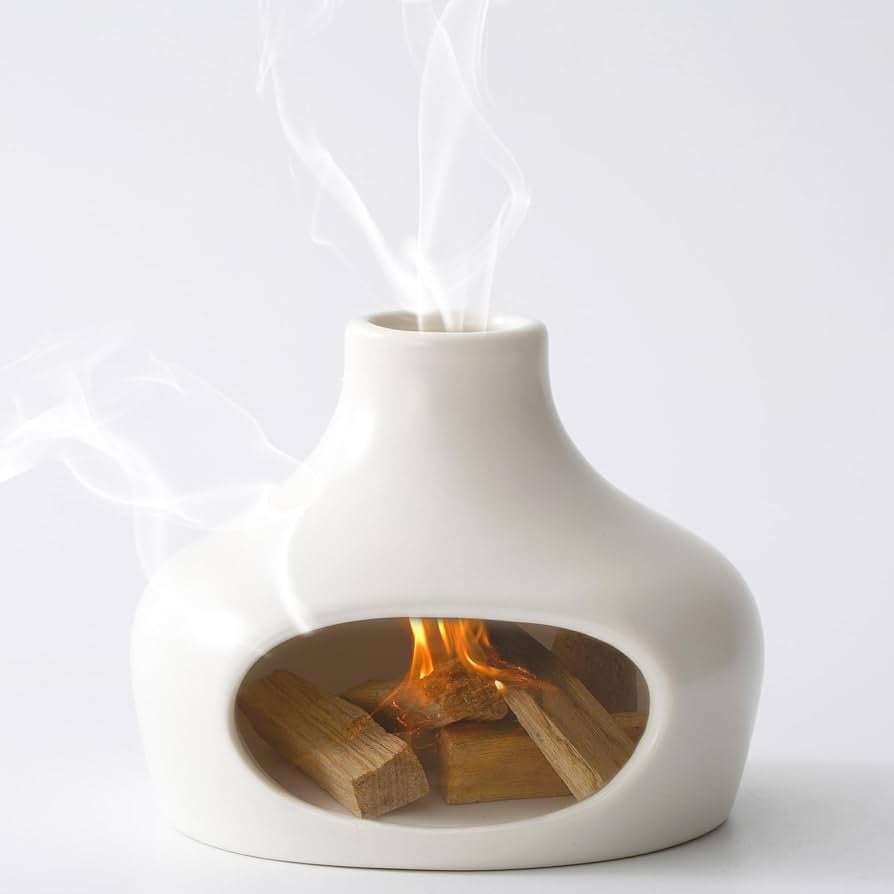 Base de Incenso Zen em Cerâmica