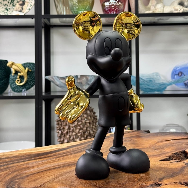 Estátua Mickey Mouse - Dourado