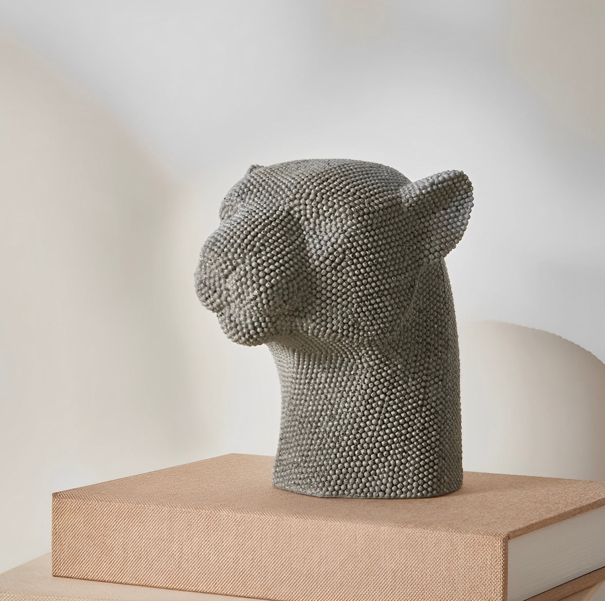 Escultura Pantera Leopardo em Poliresina