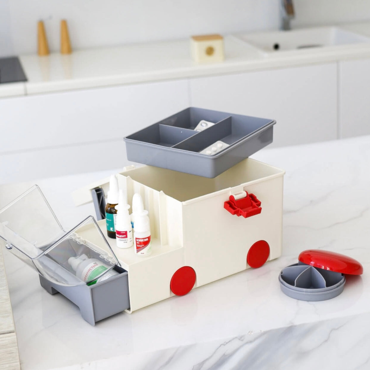 Kit de Primeiros Socorros Ambulância