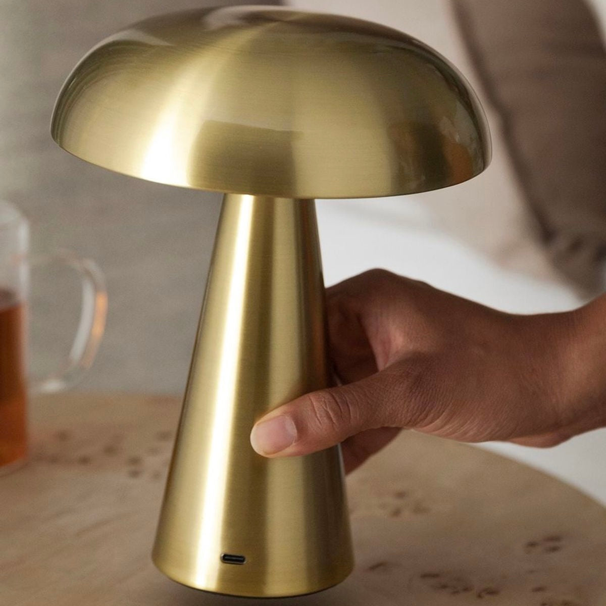Abajur Cogumelo de Mesa