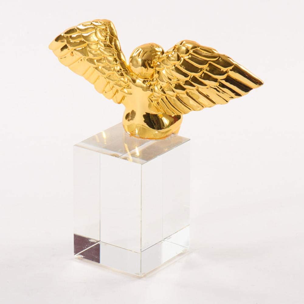 Escultura de Anjo Dourado
