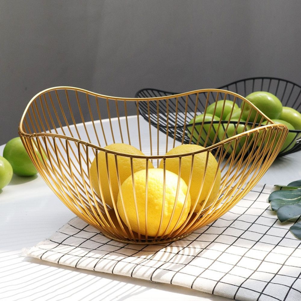 Cesta Dourada de Alimentos