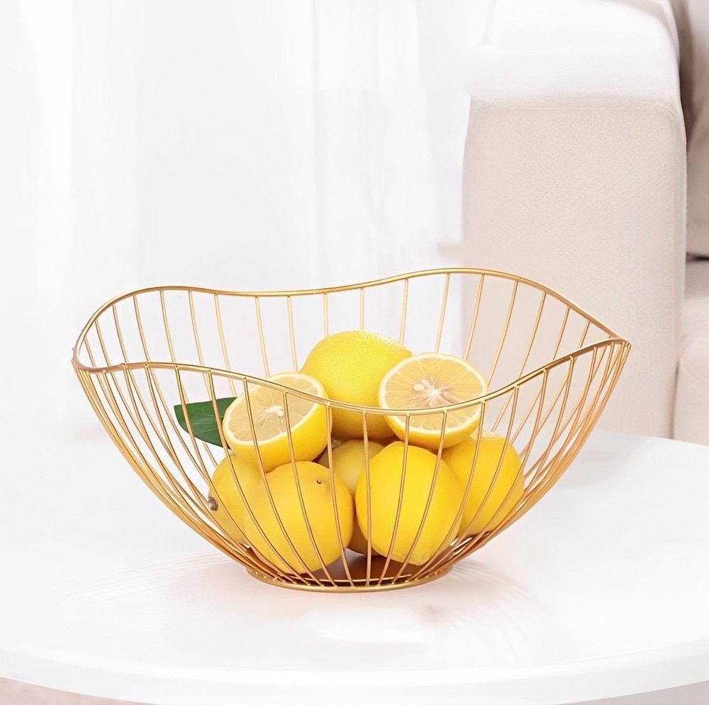Cesta Dourada de Alimentos