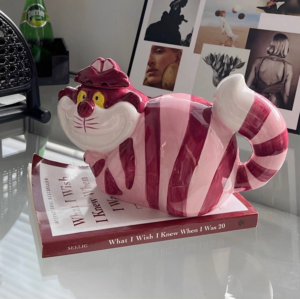 Chaleira Gato de Cheshire - País das Maravilhas