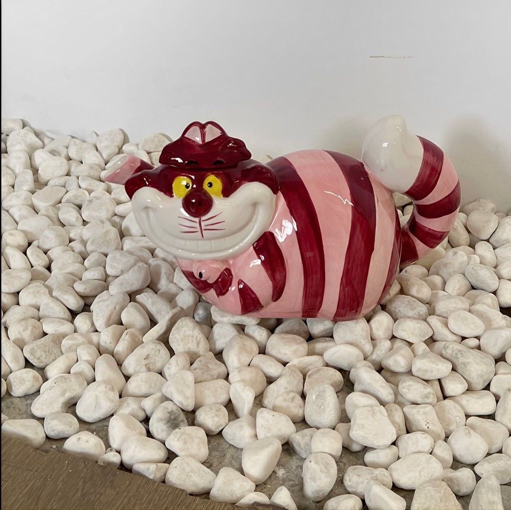 Chaleira Gato de Cheshire - País das Maravilhas