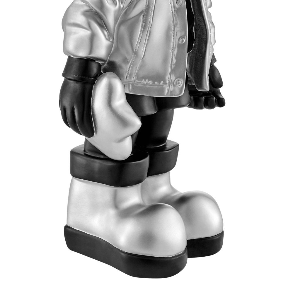 Estátua Astronauta Metalic