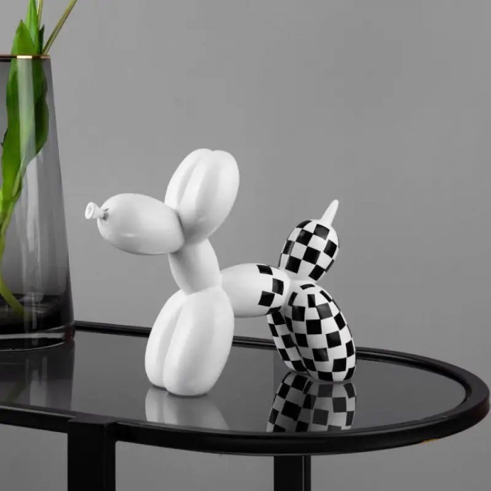 Estátua Dog Balão Xadrez