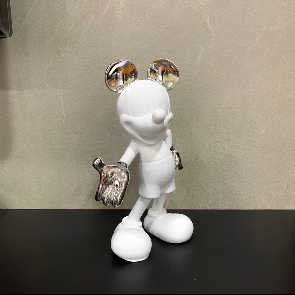 Estátua Mickey Mouse - Prata