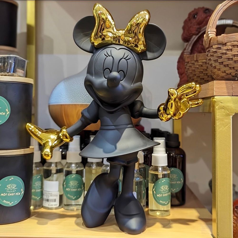 Estátua Minnie Mouse - Dourada