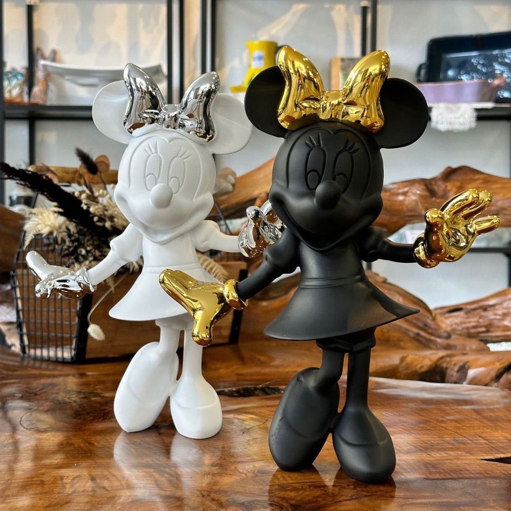Estátua Minnie Mouse - Dourada