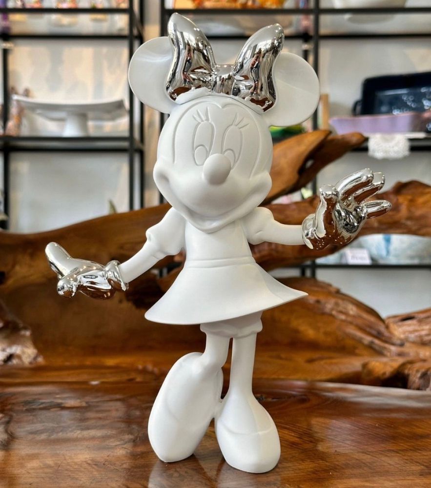 Estátua Minnie Mouse - Prata