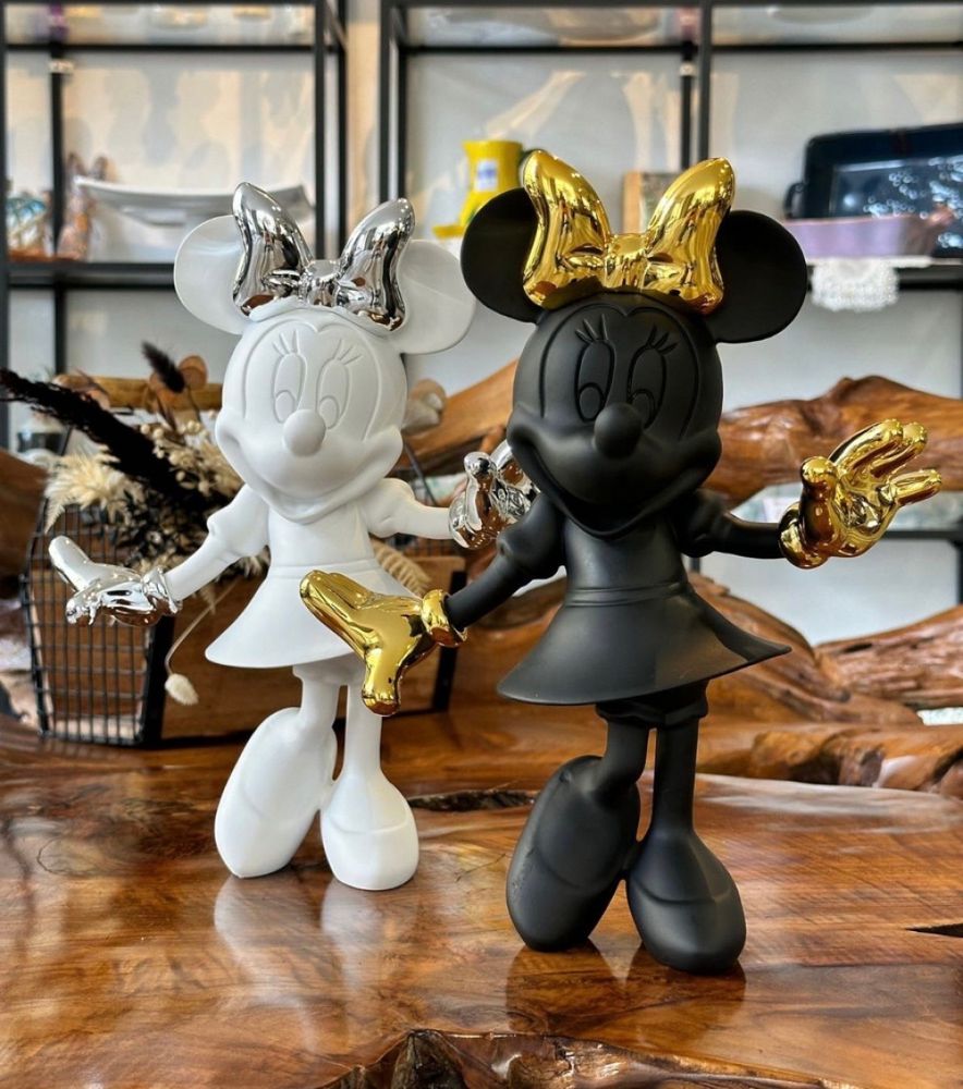 Estátua Minnie Mouse - Prata