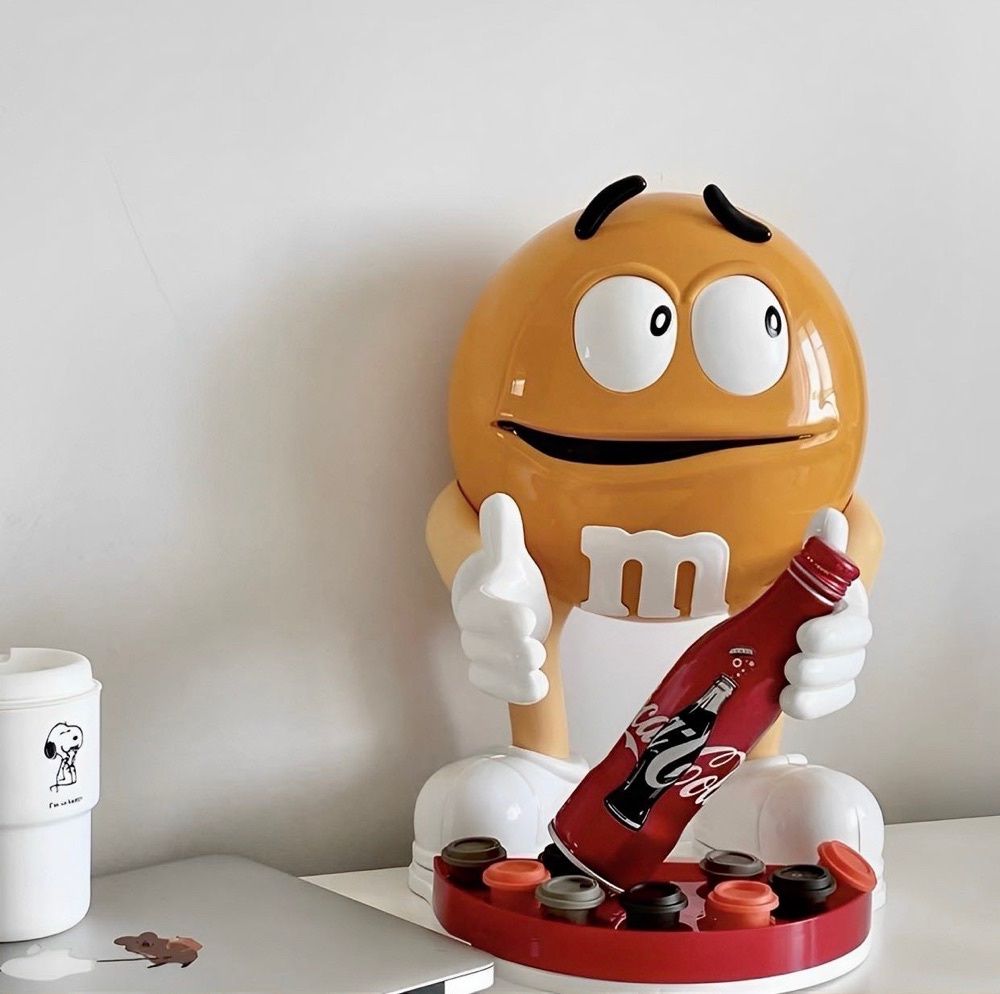 Estátua M&M's Suporte Decorativo
