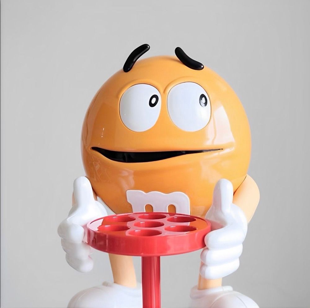 Estátua M&M's Suporte Decorativo
