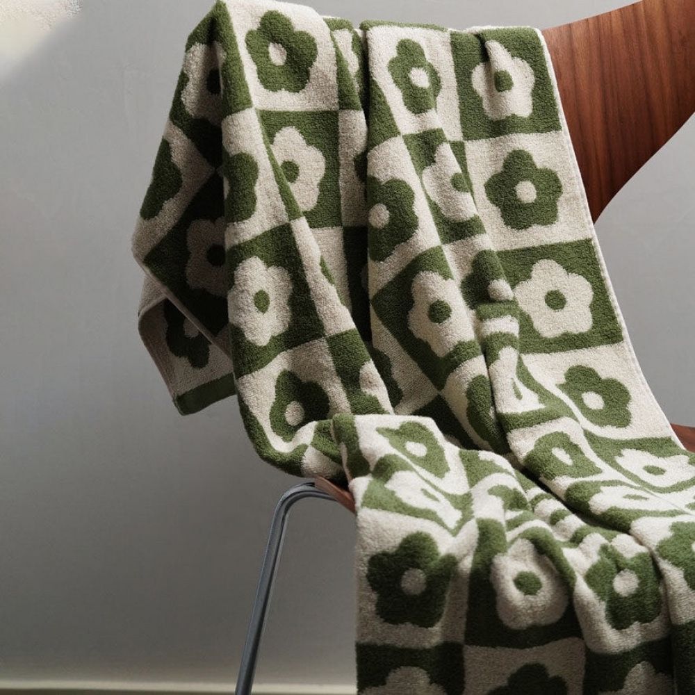 Toalha Floral 100% Algodão