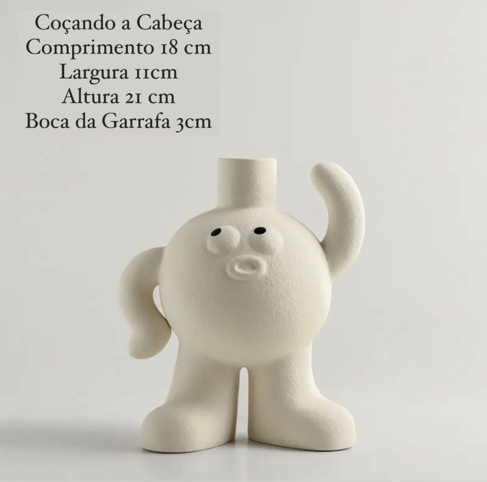 Vaso de Cerâmica Divertido