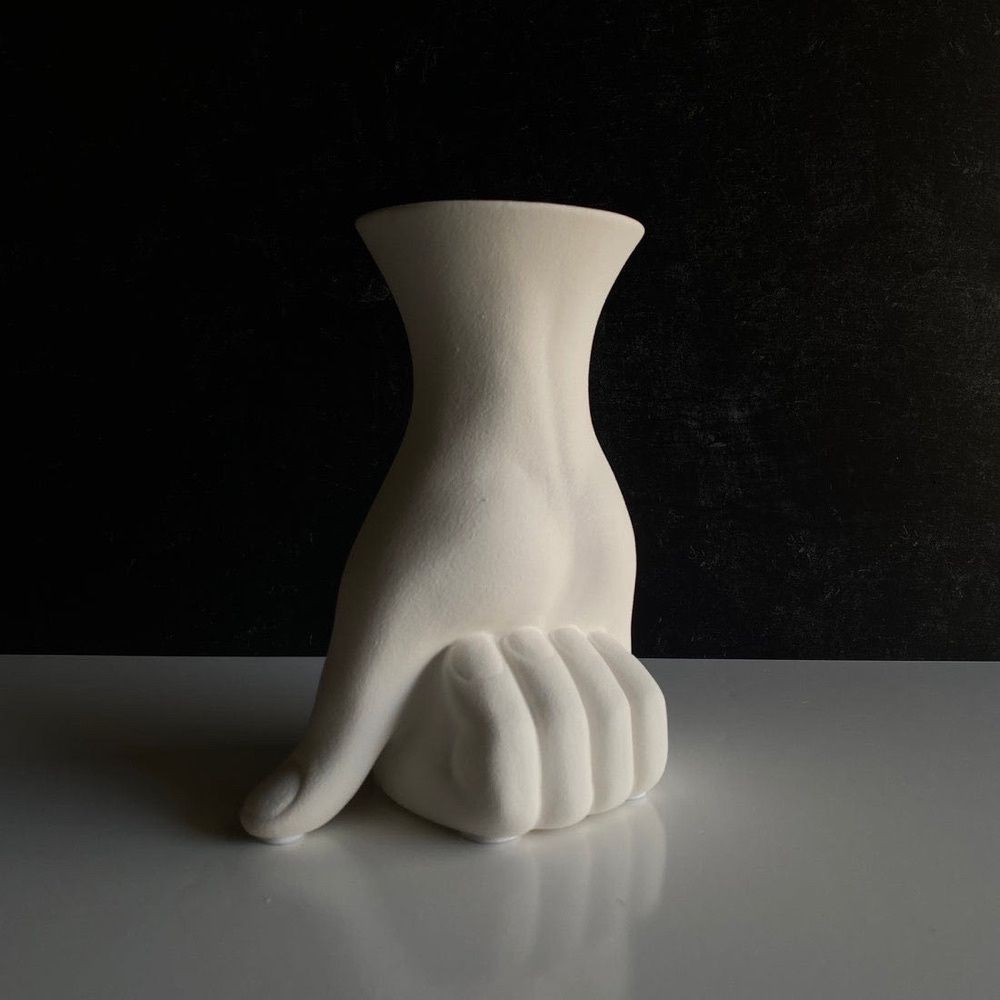 Vaso Punho de Cerâmica