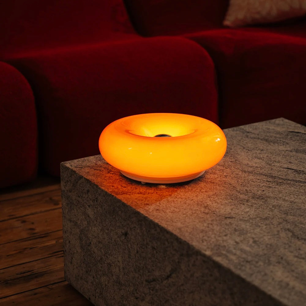 Lâmpada LED Donut Laranja