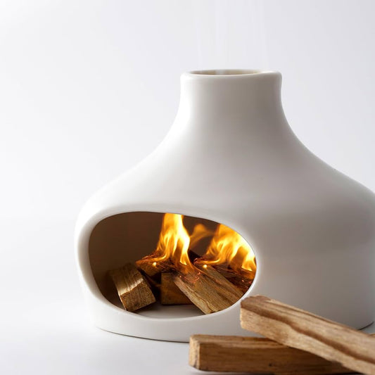 Base de Incenso Zen em Cerâmica