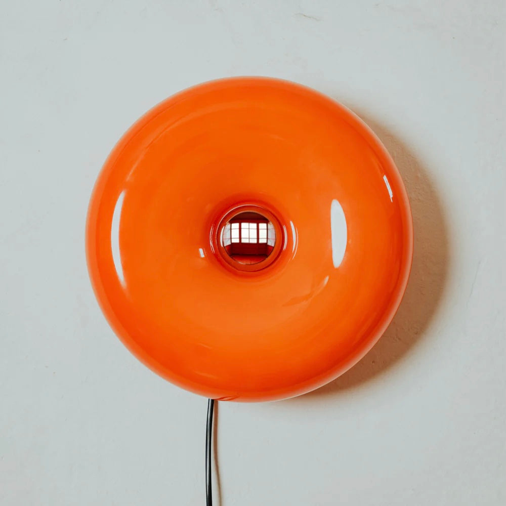 Lâmpada LED Donut Laranja