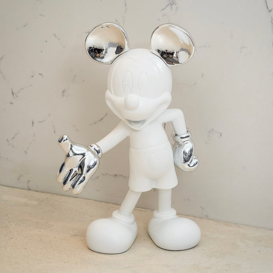 Estátua Mickey Mouse - Prata