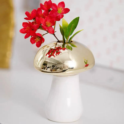 Mini Vaso de Cerâmica Cogumelo
