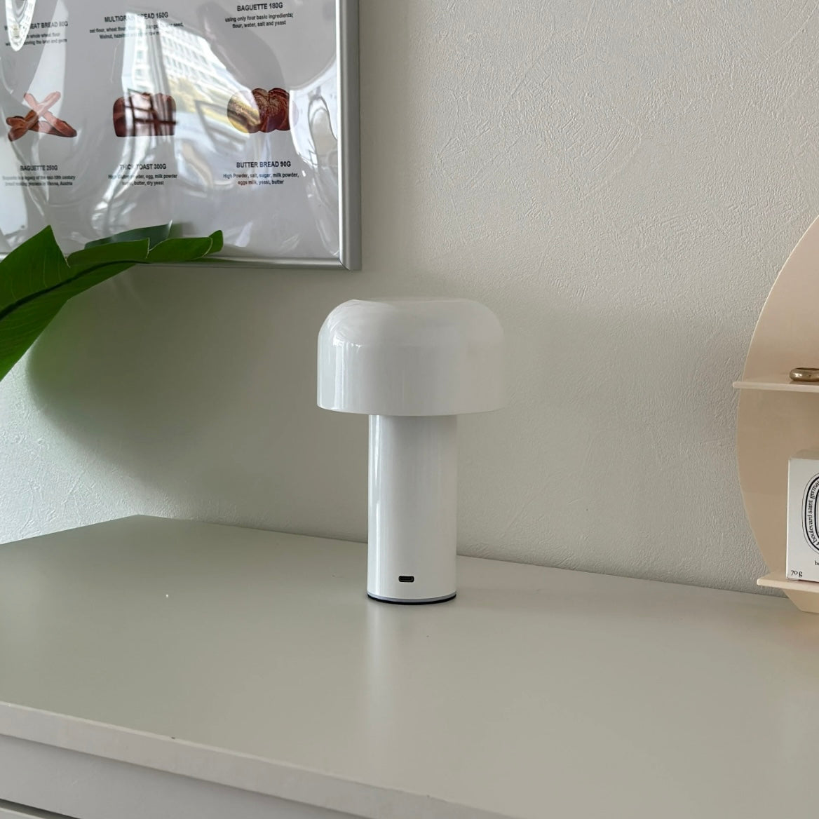 Luminária Led Sem Fio Branca