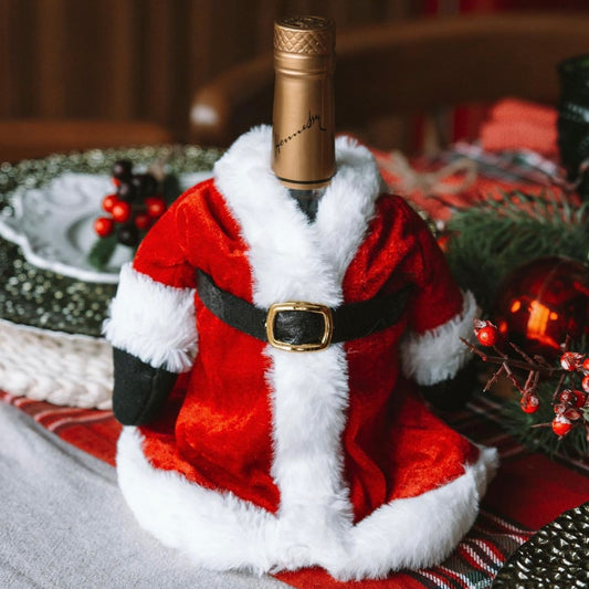 Capa Porta Vinho - Natal