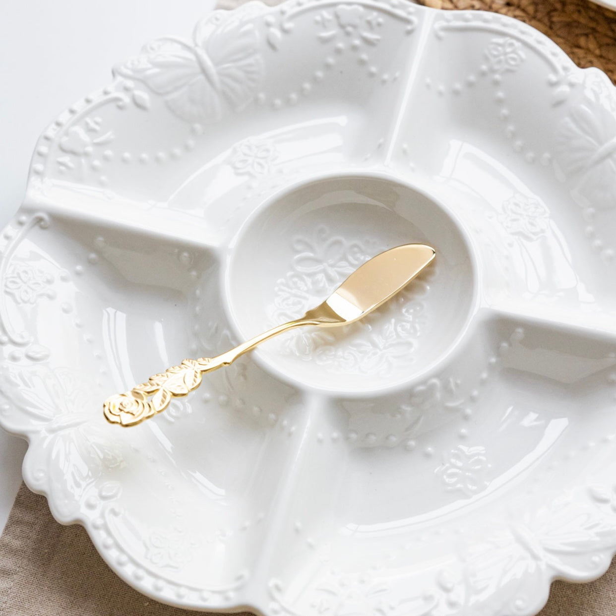 Prato de Servir de Porcelana