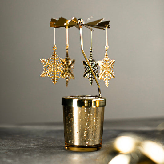 Castiçal de Carrossel de Natal