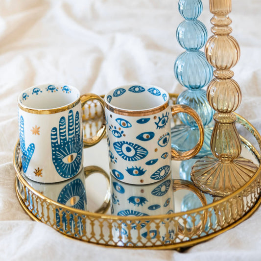 Caneca Safira de Cerâmica