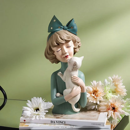 Estátua Alice Cat