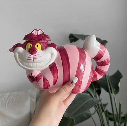 Chaleira Gato de Cheshire - País das Maravilhas