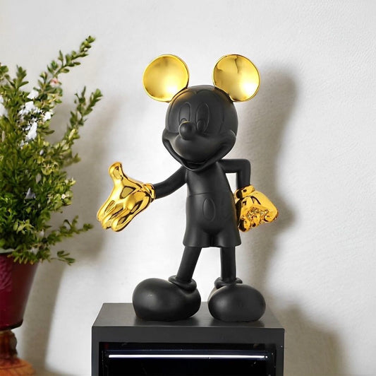 Estátua Mickey Mouse - Dourado