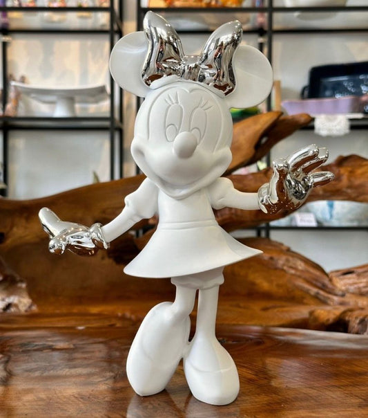 Estátua Minnie Mouse - Prata