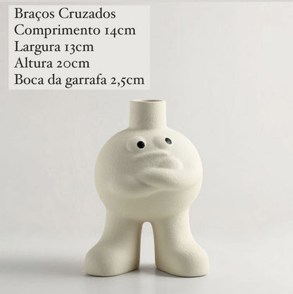 Vaso de Cerâmica Divertido