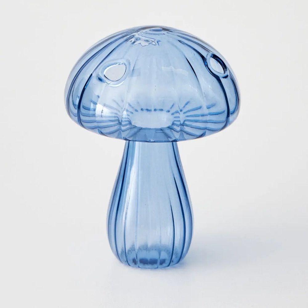 Vaso de Vidro Cogumelo